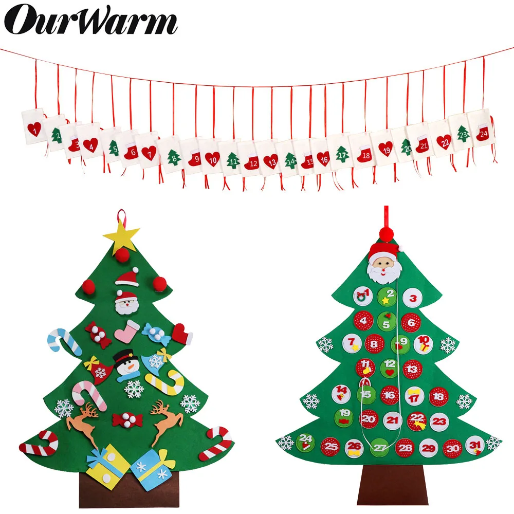 OurWarm Felt Christmas Tree Kids Toys New Year 2020 Date 1-31 Advent Calendar Gift Bag Christmas Decoration for Home Xmas Gifts
OurWarm Felt Christmas Tree Kids Toys New Year 2020 Date 1-31 Advent Calendar Gift Bag Christmas Decoration for Home Xmas Gifts