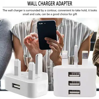 Universal 1/2/3-Port USB UK Plug 3 Pin Wall Charger Charger with Charging Adapter X Ports S9 USB 1/2/3 Travel
Universal 1/2/3-Port USB UK Plug 3 Pin Wall Charger Charger with Charging Adapter X Ports S9 USB 1/2/3 Travel