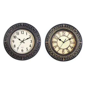Retro Study Clock Wall European Style Living Room Vintage Wall Watch Minimalist Bedroom Silent Creative With Roman Number Clock
Retro Study Clock Wall European Style Living Room Vintage Wall Watch Minimalist Bedroom Silent Creative With Roman Number Clock
