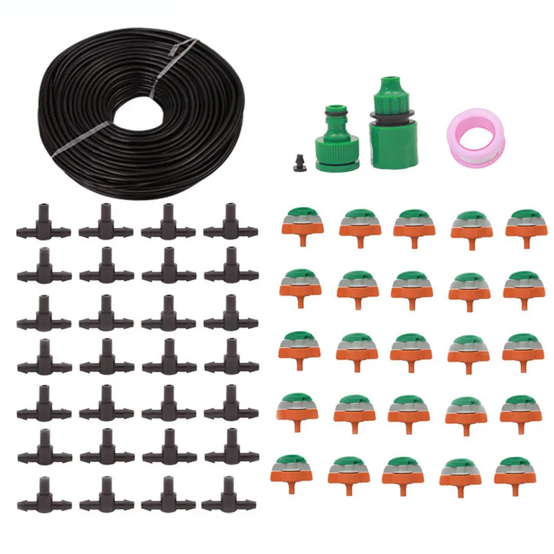 30m Multi-angle Nozzle Automatic Watering Device Drip Irrigation System Adjustable Spray Nozzle Cool Garden Iirrigation Supplies
30m Multi-angle Nozzle Automatic Watering Device Drip Irrigation System Adjustable Spray Nozzle Cool Garden Iirrigation Supplies