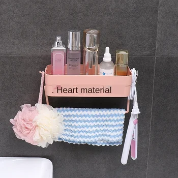 Creative Home Bathroom Storage Rack Towel Combination Rack Convenient Multi-purpose Bathroom Storage Rack Adhesive Hook
Creative Home Bathroom Storage Rack Towel Combination Rack Convenient Multi-purpose Bathroom Storage Rack Adhesive Hook