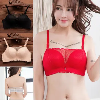 Embroidery Seamless Sexy Lace Invisible Bra Women 3/4 Cup Push Up Bra Lingerie Bandage Strapless Bra Gathering BH Underwear #
Embroidery Seamless Sexy Lace Invisible Bra Women 3/4 Cup Push Up Bra Lingerie Bandage Strapless Bra Gathering BH Underwear #