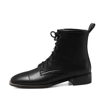 2021 New Classic Square Heel Ankle Boots Superfine Fiber Square Toe Women Shoes Cross-tied Casual Ladies Shoes Big Size 34-43 
2021 New Classic Square Heel Ankle Boots Superfine Fiber Square Toe Women Shoes Cross-tied Casual Ladies Shoes Big Size 34-43