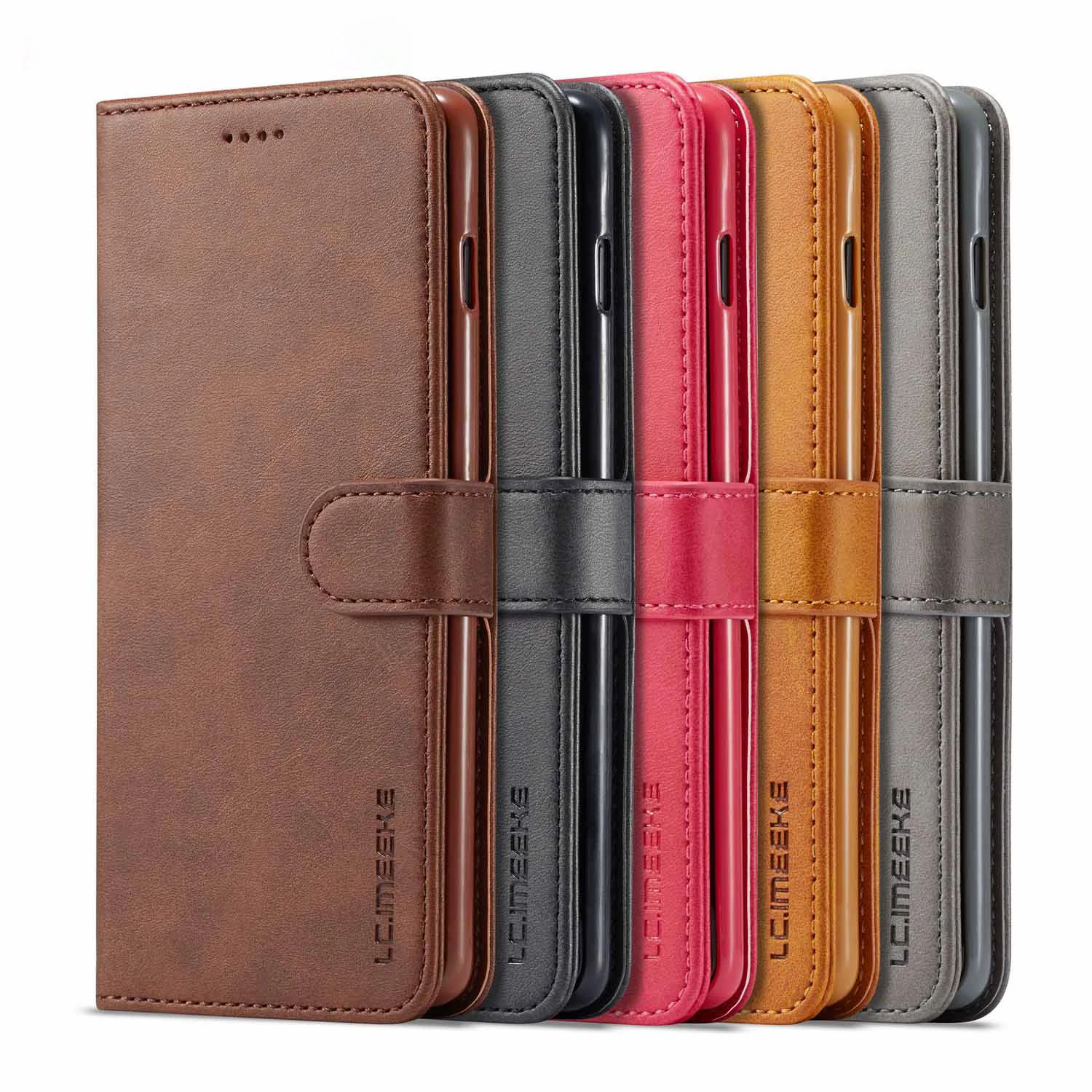 Leather Flip Wallet Phone Case for Samsung S9 S8 S10Plus Note8 9 10Plus J4 J6Plus 2018 Retro Magnetic Card slot Back Cover Cases
Leather Flip Wallet Phone Case for Samsung S9 S8 S10Plus Note8 9 10Plus J4 J6Plus 2018 Retro Magnetic Card slot Back Cover Cases