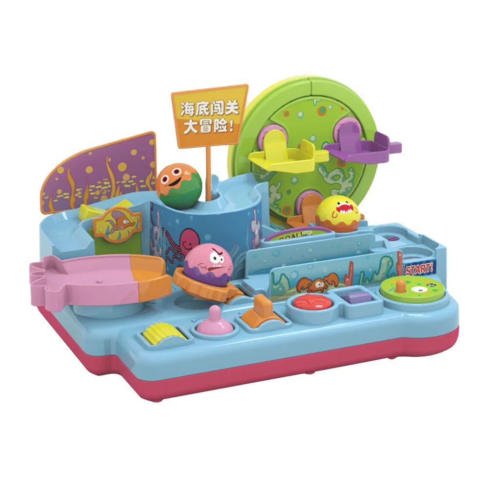 Track Adventure Toy Hot Selling Comfortable Simplicity Portable Safety Pass-through Slide Puzzle Rolling Ball Children Toy
Track Adventure Toy Hot Selling Comfortable Simplicity Portable Safety Pass-through Slide Puzzle Rolling Ball Children Toy