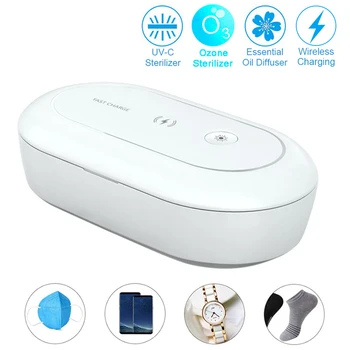 UV Ozone Sterilizer UV Disinfection Box with Wireless Charging and Fromatherapy Function Multifunctional UV Sterilize Box 
UV Ozone Sterilizer UV Disinfection Box with Wireless Charging and Fromatherapy Function Multifunctional UV Sterilize Box