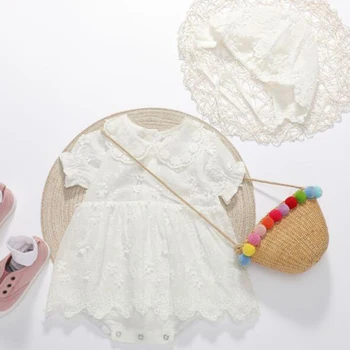 2020 New Summer Flower Embroidery Baby Girls Princess Dress Romper Infant Newborn Baby Jumpsuit Toddler Baby Clothes
2020 New Summer Flower Embroidery Baby Girls Princess Dress Romper Infant Newborn Baby Jumpsuit Toddler Baby Clothes