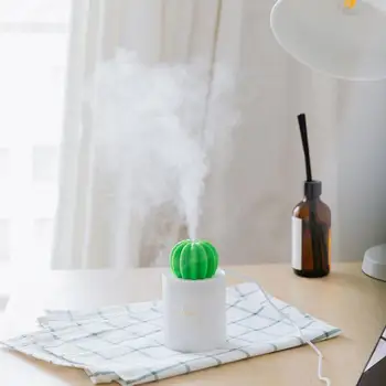 280ml Air Humidifier Soft Led Light Cactus Ultrasonic Aroma Mini Air Purifieressential Oil Diffuser for Table Office
280ml Air Humidifier Soft Led Light Cactus Ultrasonic Aroma Mini Air Purifieressential Oil Diffuser for Table Office