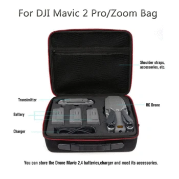 For Mavic 2 PRO/ZOOM EVA Carrying Case Hard Shell Storage Bag Camera Drone and Smart Controller Box 3 batteries Accessories 
For Mavic 2 PRO/ZOOM EVA Carrying Case Hard Shell Storage Bag Camera Drone and Smart Controller Box 3 batteries Accessories
