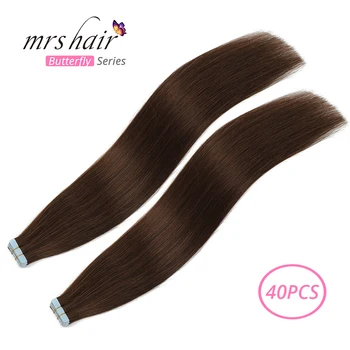 MRSHAIR Tape in Non-Remy Human Hair Extensions Double Sided Adhesive Skin Weft Natural Straight Hair 40pcs 100g
MRSHAIR Tape in Non-Remy Human Hair Extensions Double Sided Adhesive Skin Weft Natural Straight Hair 40pcs 100g