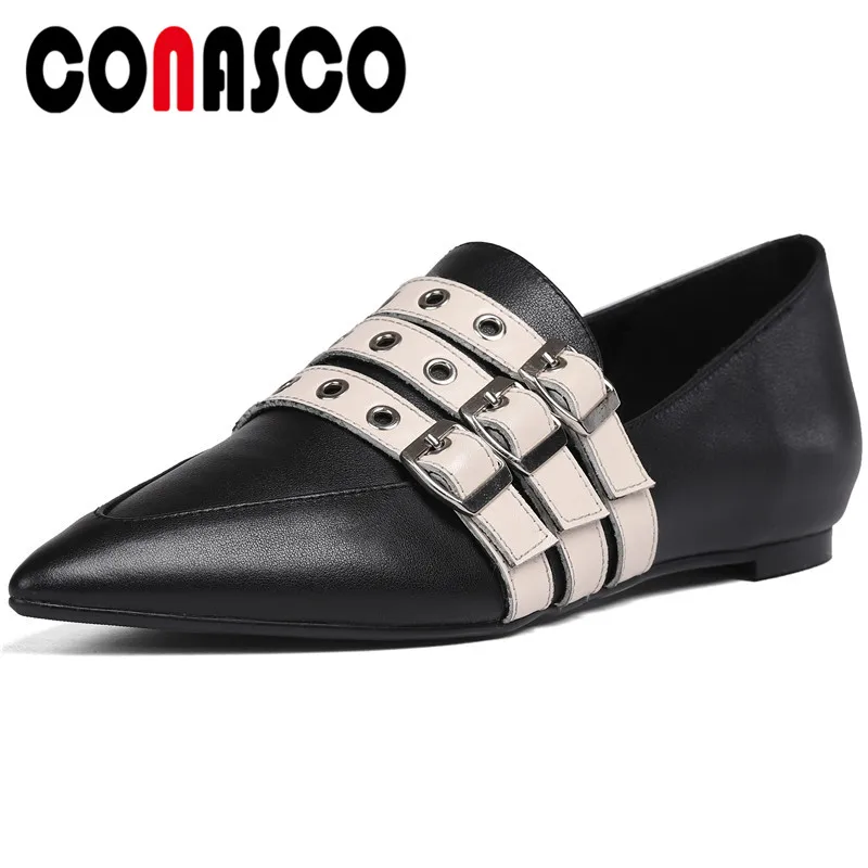 CONASCO 2020 Fashion Woman Pumps Cow Leather Spring Autumn Casual Shallow Metal Decoration Pointed Toe Square Heeled Shoes Woman
CONASCO 2020 Fashion Woman Pumps Cow Leather Spring Autumn Casual Shallow Metal Decoration Pointed Toe Square Heeled Shoes Woman