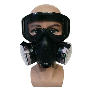 Filter Dustproof Goggles Mask Anti-dust Eyes Nose Mouth Protection Respirator
Filter Dustproof Goggles Mask Anti-dust Eyes Nose Mouth Protection Respirator