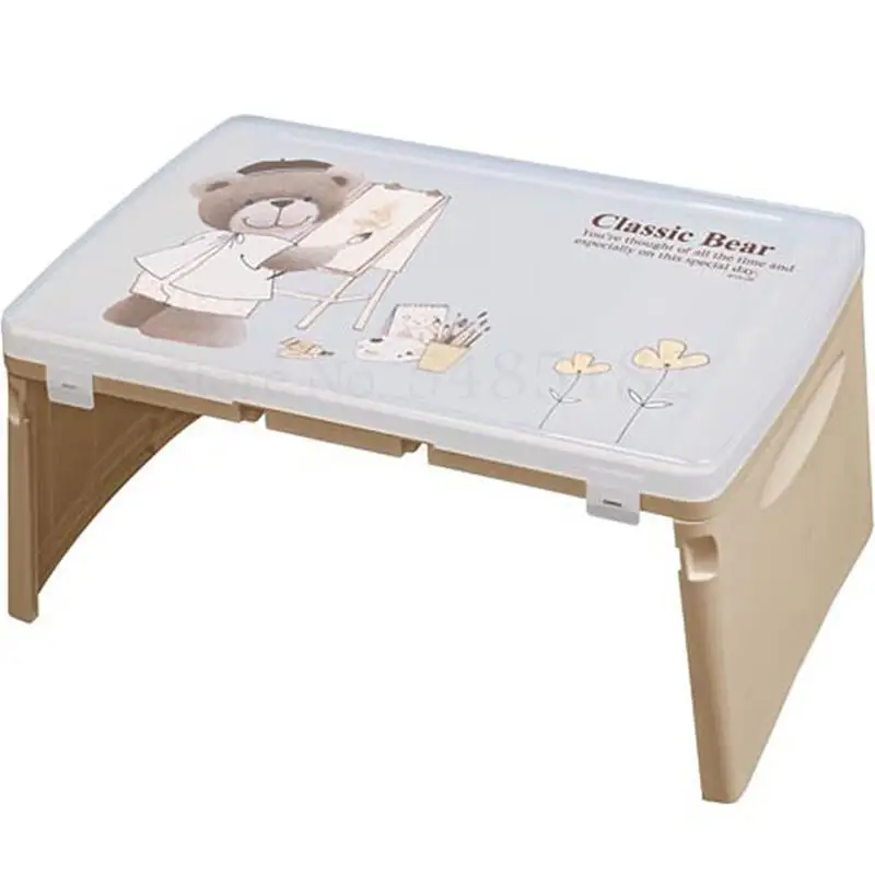 Folding study desk writing table Korea imports folding computer bed for baby learning children
Folding study desk writing table Korea imports folding computer bed for baby learning children