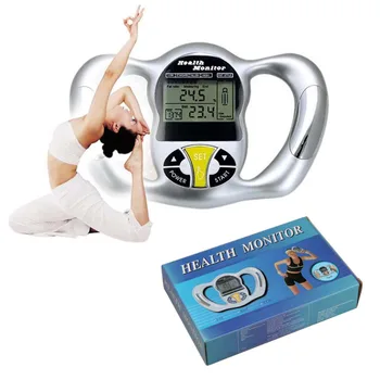 

Digital Handheld BMI Analyzer Scale LCD Body Fat Meter Health Care Monitor Slim Measure Calorie Calculator Weight Loss Tester