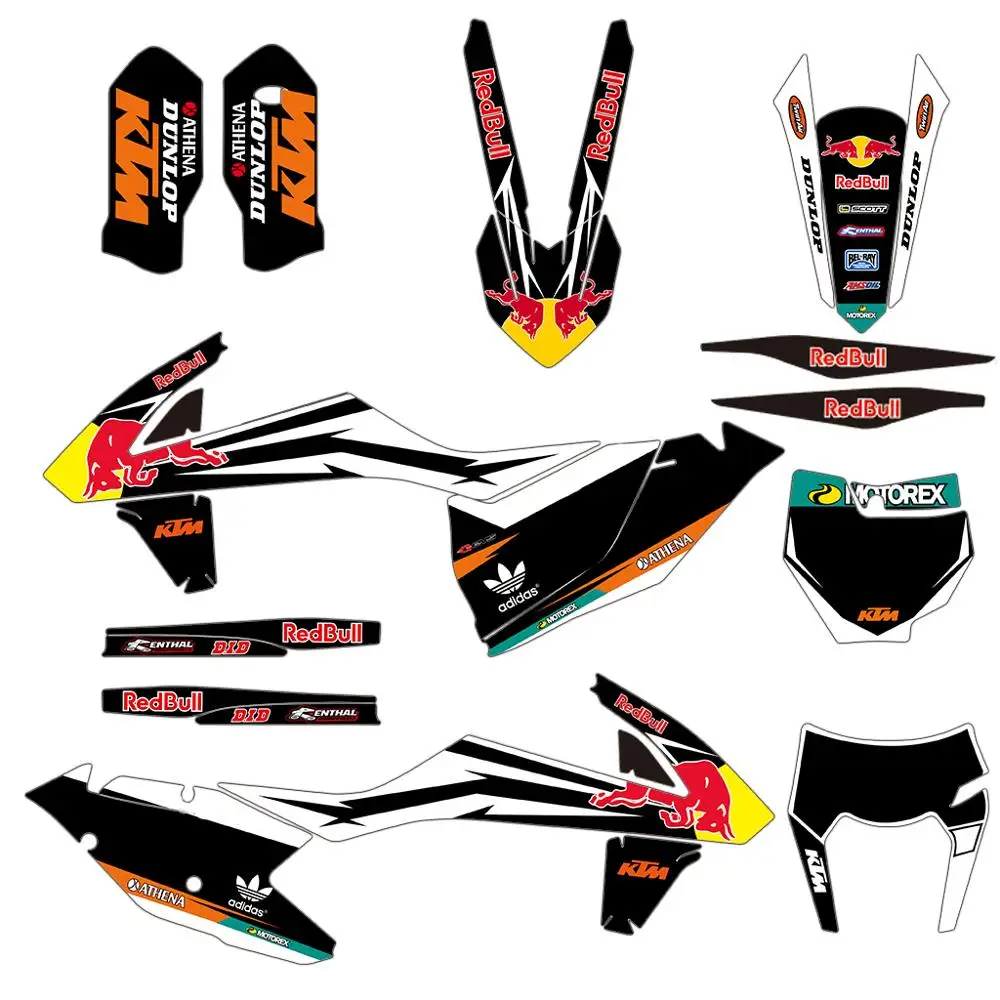 Motorcycle Graphics Decals Stickers DECO Kit For KTM EXC EXCF XCW 2017-2019 SX SXF XC XCF 125 150 250 350 450 2016-2018
Motorcycle Graphics Decals Stickers DECO Kit For KTM EXC EXCF XCW 2017-2019 SX SXF XC XCF 125 150 250 350 450 2016-2018