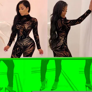 Long Jumpsuit Womens Rompers Women's Elegant Woman Women Overalls White Bandage Sleeve Bamboo Leaves Jumpsuits Solid Polyester 
Long Jumpsuit Womens Rompers Women's Elegant Woman Women Overalls White Bandage Sleeve Bamboo Leaves Jumpsuits Solid Polyester