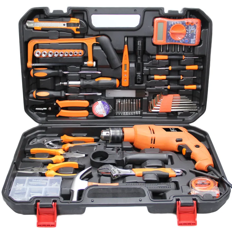 East And Hardware Toolbox Suit Hand Electric Drill Suit Household Carpentry Electrician Maintenance Worker Have Manual Operation
East And Hardware Toolbox Suit Hand Electric Drill Suit Household Carpentry Electrician Maintenance Worker Have Manual Operation