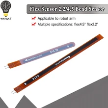 official Flex Sensor 2.2 inch Bend Flex Sensor for Robotic hand Electronic gloves Flex2.2 flex4.5 Flex Sensor 4.5