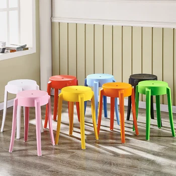 2 PCS/SET Plastic Stool Household Chair Special Thickening Adult Round Stool Fashion Creative Small Bench High Square Stool
2 PCS/SET Plastic Stool Household Chair Special Thickening Adult Round Stool Fashion Creative Small Bench High Square Stool