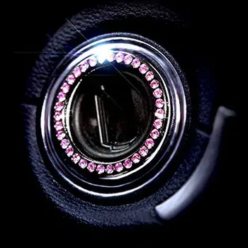 Crystal Rhinestone Car Decor Car Bling Ring Emblem Sticker For Auto Start Engine Ignition Button Key car decoration
Crystal Rhinestone Car Decor Car Bling Ring Emblem Sticker For Auto Start Engine Ignition Button Key car decoration