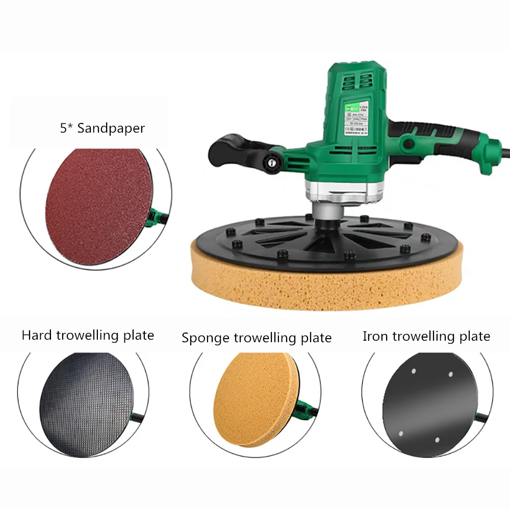 220V Hand-held Electric Concrete Epoxy Cement Mortar Trowel Wall Smoothing Polishing Machine 410MM
220V Hand-held Electric Concrete Epoxy Cement Mortar Trowel Wall Smoothing Polishing Machine 410MM