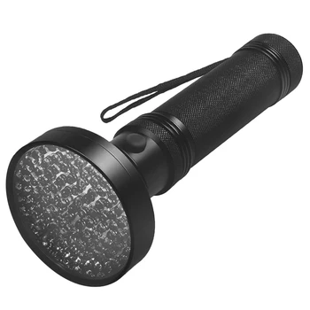 UV Flashlight Torch Ultraviolet Urine Detector Handheld Lamp for Camping Carpet Pet Urine Catch Scorpion without Battery (Black)
UV Flashlight Torch Ultraviolet Urine Detector Handheld Lamp for Camping Carpet Pet Urine Catch Scorpion without Battery (Black)