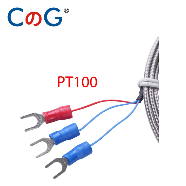 CG 5/16 'K J PT100 тип 1 м 2 3 5 проводной кабель 50 мм 100 150 200 Зонд термопара датчик