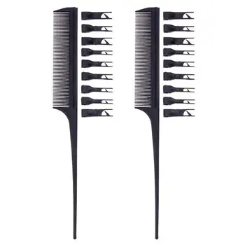 2PCS Hairdressing Comb Classic Hair Dye Comb for Home Women Store Salon 
2PCS Hairdressing Comb Classic Hair Dye Comb for Home Women Store Salon
