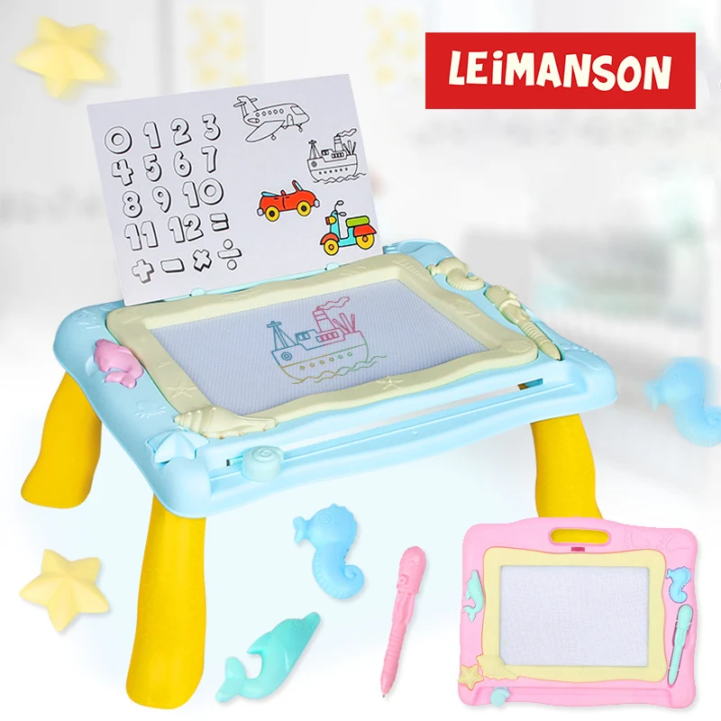 Colorful Magnetic Drawing Board Large Writing Board for Baby Painting Graffiti Writing Erasable Doodle Boards Drawing Toys Table
Colorful Magnetic Drawing Board Large Writing Board for Baby Painting Graffiti Writing Erasable Doodle Boards Drawing Toys Table