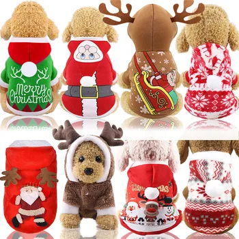 Small Medium and Big Dog Christmas Clothes Cat Cotton Clothes, Autumn and Winter Clothes Elderly Elk Snow Pet Supplies
Small Medium and Big Dog Christmas Clothes Cat Cotton Clothes, Autumn and Winter Clothes Elderly Elk Snow Pet Supplies