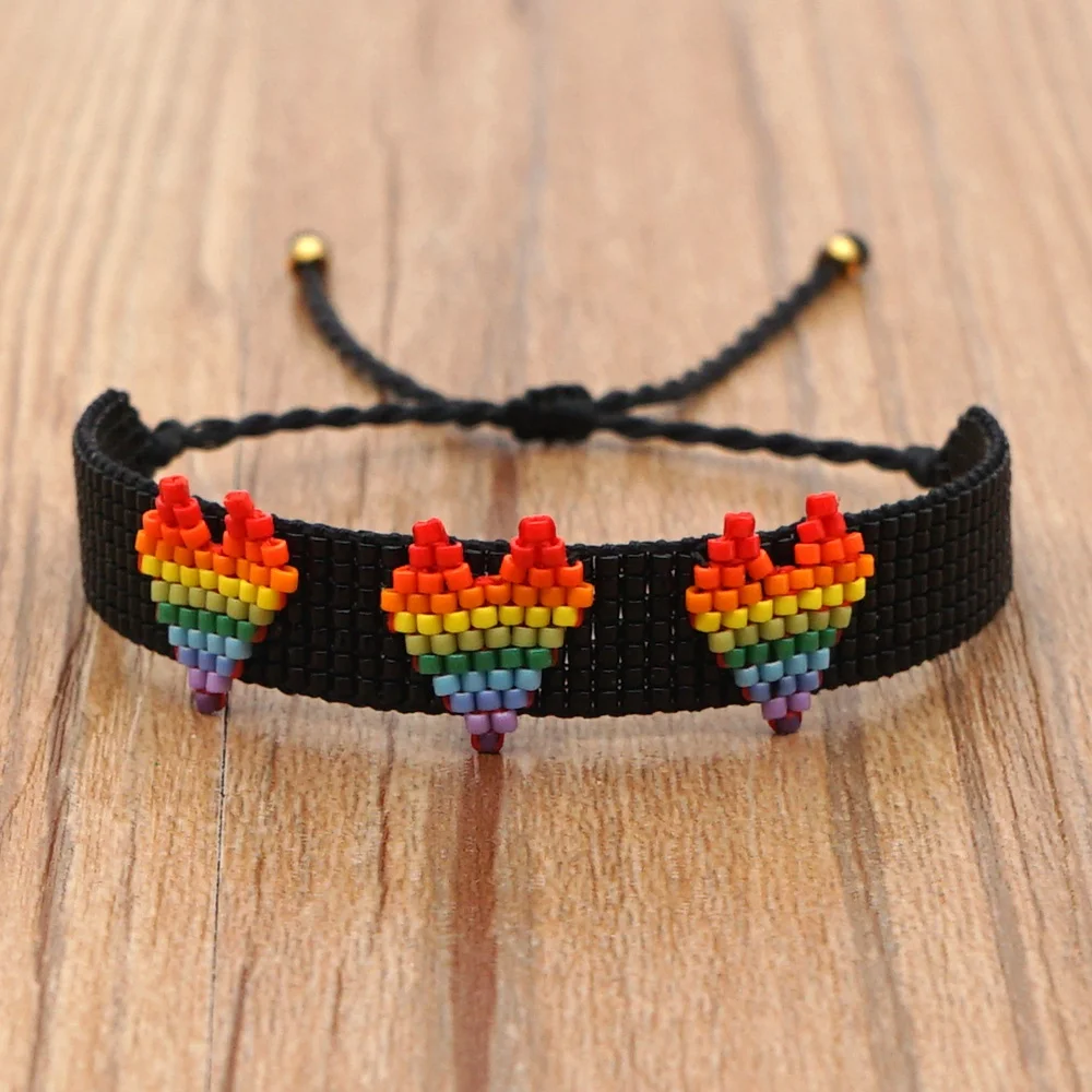 Go2boho Miyuki Bracelet Femme Heart Jewellery Boho Handmade Women Jewelry Bead Designer Pulsera Adjustable Bracelets Accessories
Go2boho Miyuki Bracelet Femme Heart Jewellery Boho Handmade Women Jewelry Bead Designer Pulsera Adjustable Bracelets Accessories