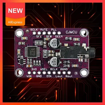 Dac Module Cjmcu-1334 Uda1334a I2s Development Board Audio For 3.3v-5v Stereo Board Module I2s Dac Decoder O2D1
Dac Module Cjmcu-1334 Uda1334a I2s Development Board Audio For 3.3v-5v Stereo Board Module I2s Dac Decoder O2D1