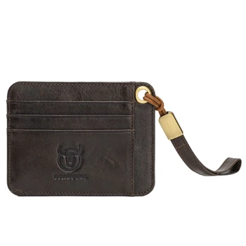 BULLCAPTAIN Genuine Leather Card Holder Credit Cart Wallet Mini Slim Wallet Card Case Unisex Business ID Holders Coin Credit
BULLCAPTAIN Genuine Leather Card Holder Credit Cart Wallet Mini Slim Wallet Card Case Unisex Business ID Holders Coin Credit