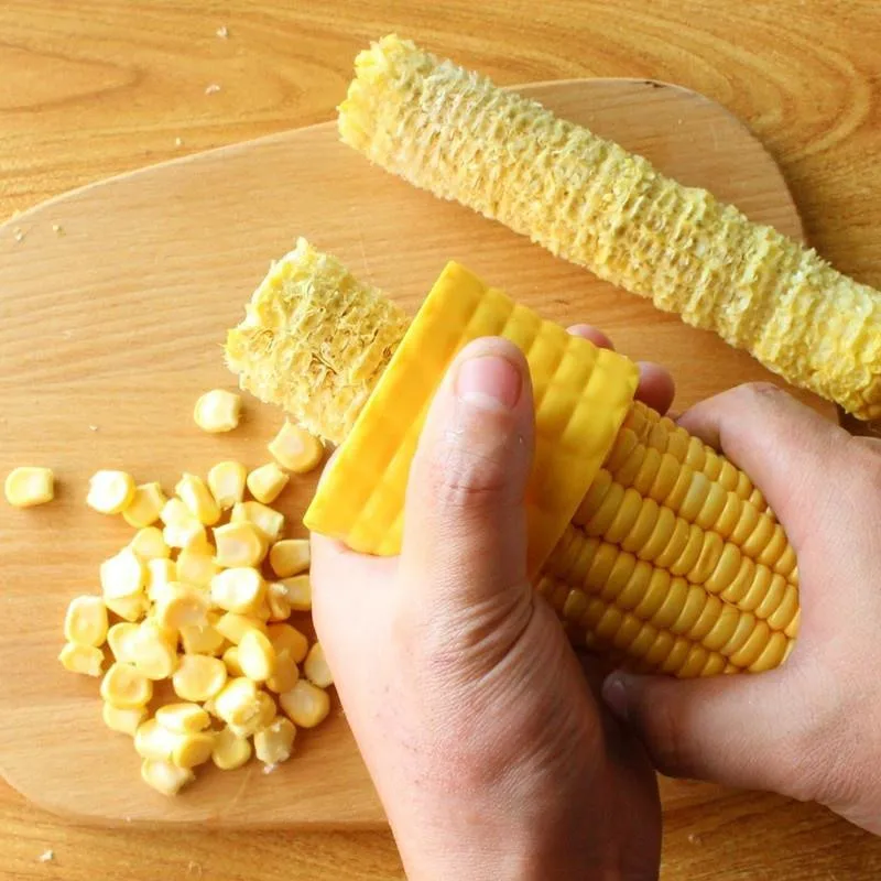 Yellow Creative Home Gadgets Corn Stripper Cob Cutter Remove Kitchen Accessories Cooking Tools Cooking tools Kitchen Cob Remover
Yellow Creative Home Gadgets Corn Stripper Cob Cutter Remove Kitchen Accessories Cooking Tools Cooking tools Kitchen Cob Remover