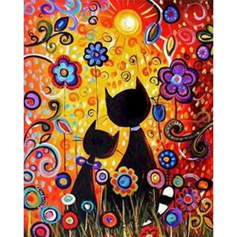 SELILALI Cute Colorful Cats Animal Painting By Numbers Handpainted 40x50cm Framed On Canvas Oil Picture By Number Wall Decor
SELILALI Cute Colorful Cats Animal Painting By Numbers Handpainted 40x50cm Framed On Canvas Oil Picture By Number Wall Decor