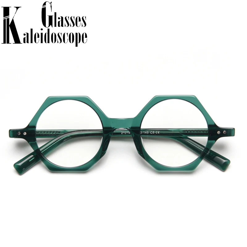 Retro Handmade Optical Glasses Men Vintage Flat Mirror Polygon Glass Male Personality Concave Shape Myopia Glasses Frame TR90
Retro Handmade Optical Glasses Men Vintage Flat Mirror Polygon Glass Male Personality Concave Shape Myopia Glasses Frame TR90