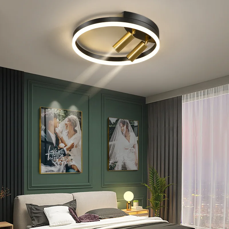 Modern Dimmable LED Ceiling Lights Living Room Bedroom Ceiling Lamp Gold Black Metal Adjustable New Design Nordic Loft Hanglamp
Modern Dimmable LED Ceiling Lights Living Room Bedroom Ceiling Lamp Gold Black Metal Adjustable New Design Nordic Loft Hanglamp