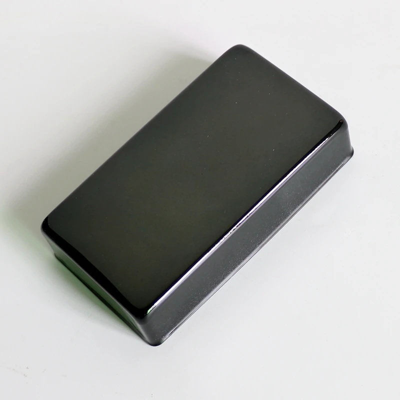 black guitar pickup cover