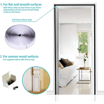 Sliding Door Curtain Room Mute Mosquito Net Magnetic Light Sticker Mesh Door Screen for Household Bedroom Decoration
Sliding Door Curtain Room Mute Mosquito Net Magnetic Light Sticker Mesh Door Screen for Household Bedroom Decoration