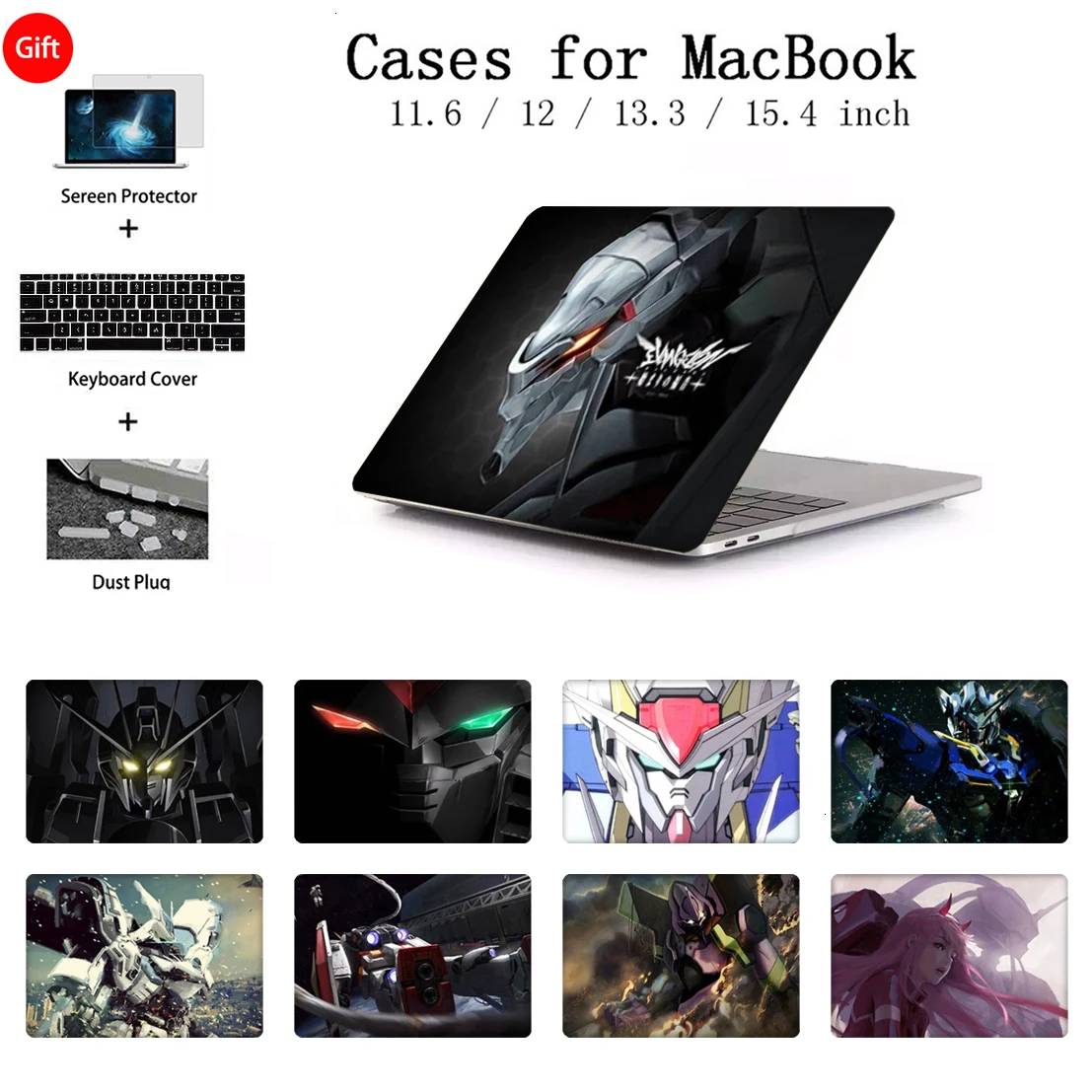 New Case For MacBook Pro 13.3 15.4 Laptop Cover Notebook Sleeve For Apple MacBook Air Retina 11 12 15 Inch Torba Keyboard Cover
New Case For MacBook Pro 13.3 15.4 Laptop Cover Notebook Sleeve For Apple MacBook Air Retina 11 12 15 Inch Torba Keyboard Cover