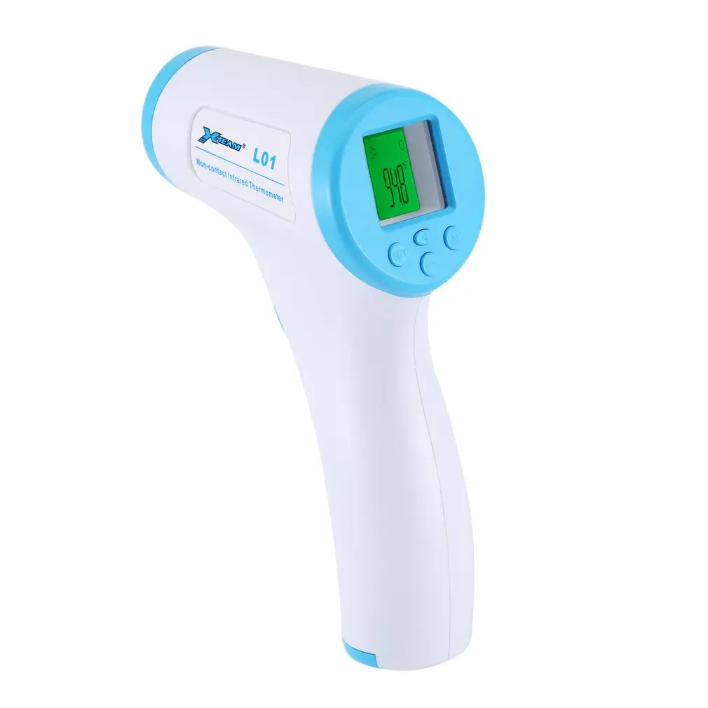 Handheld Portable Baby Adult Non-Contact Infrared Thermometer Gun High Precision Body Forehead Temperature Meter Tool Household
Handheld Portable Baby Adult Non-Contact Infrared Thermometer Gun High Precision Body Forehead Temperature Meter Tool Household
