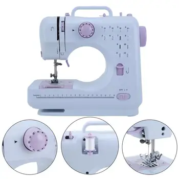 (From Spain) Mini Household Electric Sewing Machine FHSM-505 Double Speed Double Thread Presser Foot Home Sewing Machine
(From Spain) Mini Household Electric Sewing Machine FHSM-505 Double Speed Double Thread Presser Foot Home Sewing Machine