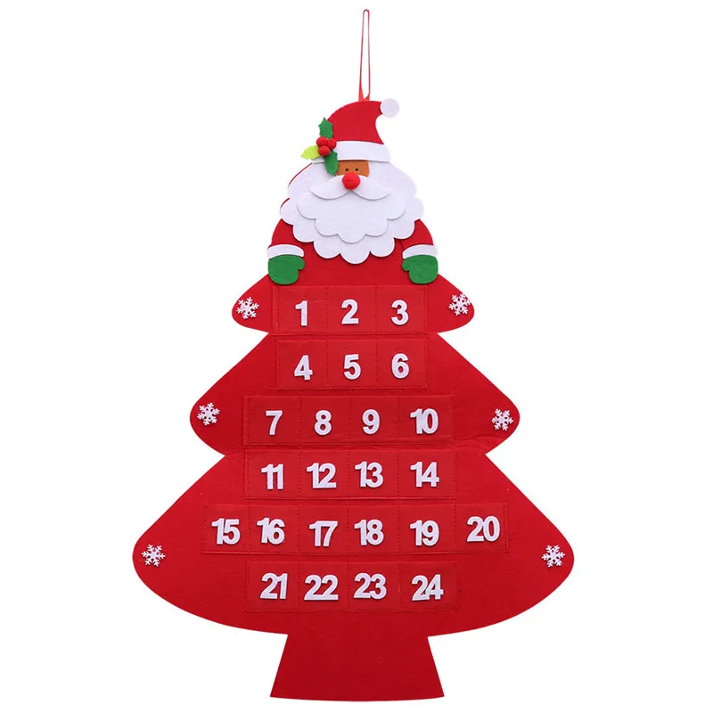 Christmas Tree & House Shape Advent Calendar with Pockets New Year Christmas Decorations for Home Christmas Advent Calendar 35
Christmas Tree & House Shape Advent Calendar with Pockets New Year Christmas Decorations for Home Christmas Advent Calendar 35