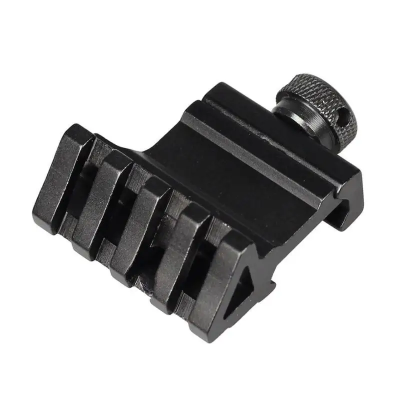 Support Montage Picatinny 4 Fentes En Alliage Aluminium - Profil Haut 1" Pour Optiques, Rail Continu