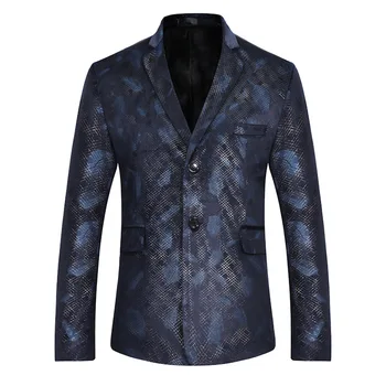 2019 Hot Selling Fashion And Personality Feather Printed Suit Plus-sized Menswear Single-Breasted Two-Button Suit
2019 Hot Selling Fashion And Personality Feather Printed Suit Plus-sized Menswear Single-Breasted Two-Button Suit