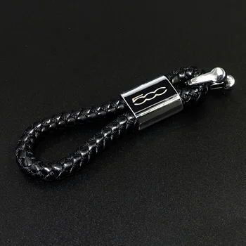 High quality hand-woven rope keychain Auto KeyRing For Fiat 500 Logo Metal KeyChain Badge Key Ring Emblem Key Holder Chain
High quality hand-woven rope keychain Auto KeyRing For Fiat 500 Logo Metal KeyChain Badge Key Ring Emblem Key Holder Chain