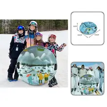 Inflatable User-friendly Snowfield Pattern Inflatable Snow Sled Smooth Bottom Snow Sled Snowfield Pattern for Children
Inflatable User-friendly Snowfield Pattern Inflatable Snow Sled Smooth Bottom Snow Sled Snowfield Pattern for Children