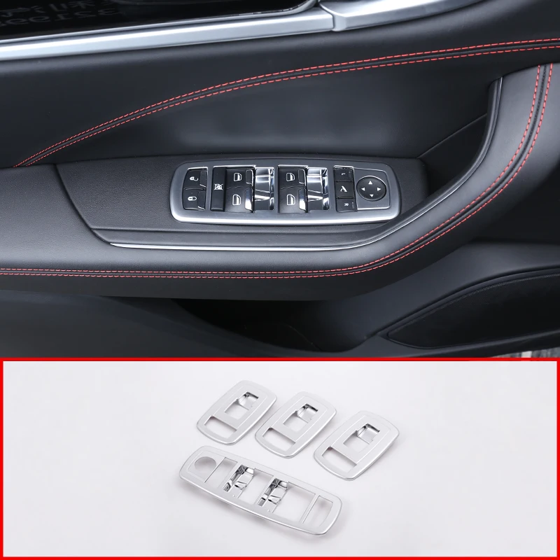 For Maserati Levante 2016 Car Styling Door Window Lift Button Cover Trim Stickers Auto Accessories 4pcs/set
For Maserati Levante 2016 Car Styling Door Window Lift Button Cover Trim Stickers Auto Accessories 4pcs/set