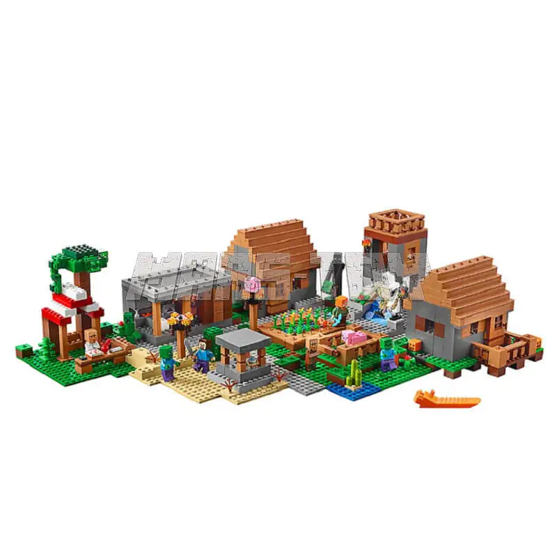 The Village Building Blocks With Steve & VillagersAction Figures Compatible 21128 Bricks Building Blocks Sets Toys
The Village Building Blocks With Steve & VillagersAction Figures Compatible 21128 Bricks Building Blocks Sets Toys