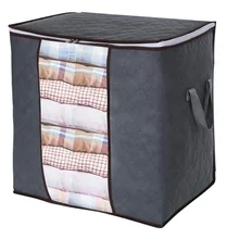 Foldable Storage Bag Clothes Beds Organizer Non-Woven Fabric Clear Storage Bag Dustproof Zipper Closure Organizer With Handle
Foldable Storage Bag Clothes Beds Organizer Non-Woven Fabric Clear Storage Bag Dustproof Zipper Closure Organizer With Handle